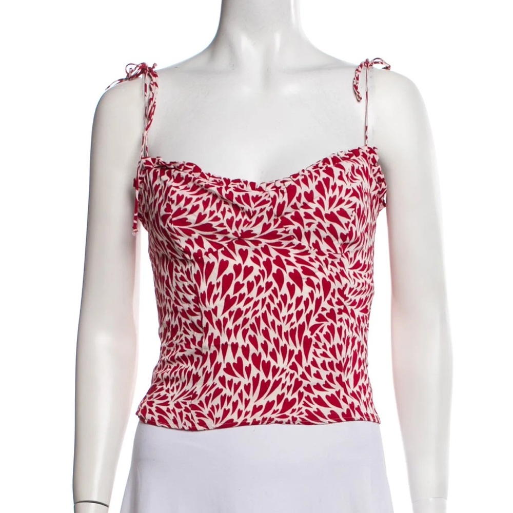 SOLD Reformation Novena Love Heart Bustier